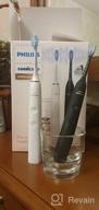 img 1 attached to Audio toothbrush Philips Sonicare DiamondClean 9000 HX9914/57, black/white review by Edyta Siedlecka ᠌