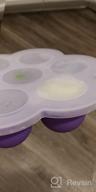 картинка 1 прикреплена к отзыву WeeSprout Silicone Baby Food Freezer Tray With Clip-On Lid Perfect Storage Container For Homemade Baby Food, Vegetable & Fruit Purees, And Breast Milk от Julia Cano