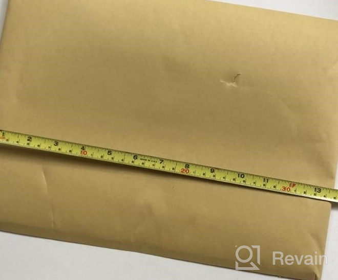 img 1 attached to 25-Pack Kraft Bubble Mailers - Self-Sealing Tear-Resistant Envelopes For Bulk Shipping Of Large Packages & Products review by Charles Mathews