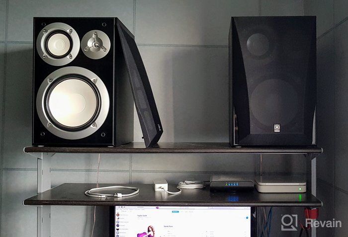 img 1 attached to Black Finish Yamaha NS-6490 Pair of 3-Way Bookshelf Speakers review by Amit Kumar (Amit) ᠌