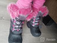 img 1 attached to 🥾 Outdoor Winter Boys' Purple Waterproof Insulated Shoes - Ideal for Cold Weather and Snow review by Jason Burnside