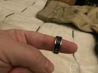 img 1 attached to 🔨 Stainless Steel Norse Viking Spinning Rings - Customizable Fidget Band Ring for Men and Women, Ideal for Anxiety Relief - FaithHeart review by Patrick Myers