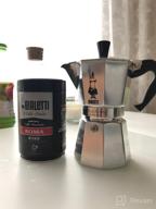 img 1 attached to Bialetti 1-Cup Moka Pot: Authentic Aluminum Silver Espresso Maker review by Park Seo Jun ᠌