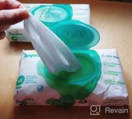 img 2 attached to Pampers Aqua Pure Wipes: Four-Pack for Gentle and Effective Baby Care review by Agata Swornowska-Kur ᠌