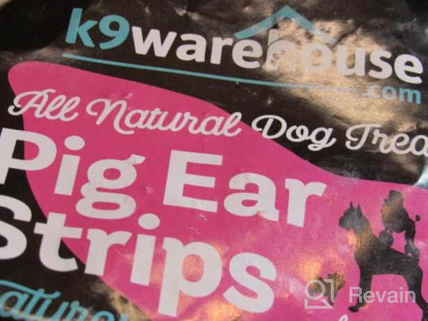 img 1 attached to 100% All Natural Pig Ear Strips For Dogs 16 Oz Premium Thick Cut - Inspected & Packaged In USA Rawhide Alternative Pigs Slivers Dog Chew Treats Best For Puppies review by Brian Nelson