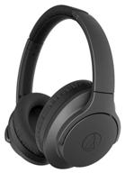 black wireless headphones from audio-technica - ath-anc700btbk logo