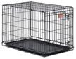 cage for dogs midwest icrate 1530 76x48x53 cm black logo
