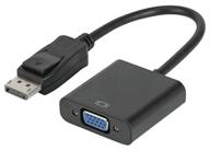 кабель ks-is displayport - vga (ks-454), черный логотип