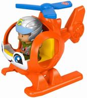 бульдозер fisher-price little people с фигуркой ggt33, вертолет логотип