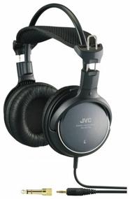 img 3 attached to 🎧 Black JVC HA-RX700 Headphones: Crisp Sound Quality and Stylish Design