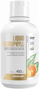 img 3 attached to MAXLER Liquid Chlorophyll Super Concentrated vial, 450 ml, citrus