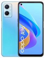 smartphone oppo a96 4g 6/128 gb ru, sunset blue логотип