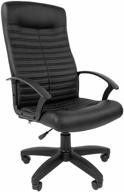 computer chair chairman standard ct-80 pl for the head, upholstery: imitation leather, color: black логотип