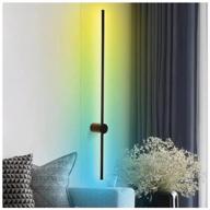 🌈 enhance your space with our stunning rgb led wall light sconce for living room, bedroom or bedside логотип