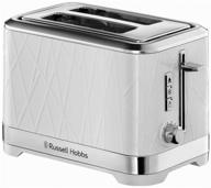 toaster russell hobbs 28090-56 structure 2s toaster white logo