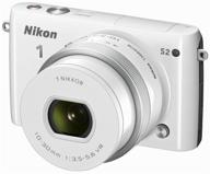 📷 nikon camera 1 s2 kit with 1 nikkor 10-30mm f/3.5-5.6 vr lens - white логотип