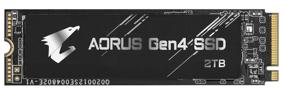 img 3 attached to 💥 GIGABYTE AORUS 2TB M.2 GP-AG42TB SSD: Empower Your Storage with Blazing Speed and Massive Capacity!