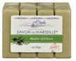 marseille solid soap with olive 4 x 100 g, la cigale (france) logo
