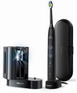 audio toothbrush philips sonicare protectiveclean 5100 hx6850/57, black logo