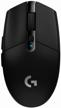 logitech g g502 hero gaming mouse, black logo