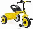 children's tricycle junion spinni, yellow logo
