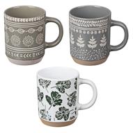 millimi ornament mug 390ml, ceramic, 3 different designs logo
