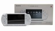 game console sony playstation portable slim & lite, ceramic white логотип