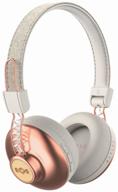 wireless headphones marley positive vibration 2 wireless, copper logo