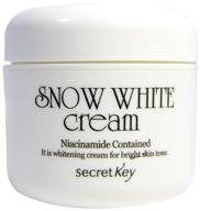 🍚 secret key snow white cream - facial lightening cream, 50ml / 50g логотип