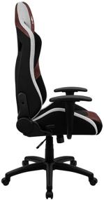 img 4 attached to Gaming computer chair AeroCool Count, upholstery: imitation leather/textile, color: burgundy red