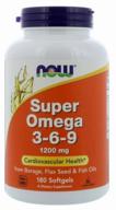 super omega 3-6-9 caps, 1200 mg, 180 pcs. логотип