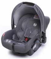👶 infant carrier group 0: babycare lora, grey/grey - comfortable & safe for babies up to 13 kg logo