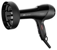 hairdryer braun hd 785 satin hair 7, black logo