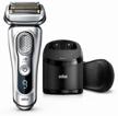 🪒 braun 9390cc men's electric shaver in sleek silver for superior grooming experience logo