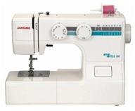 sewing machine janome my style 100, white/grey/green logo