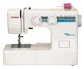 img 3 attached to Sewing machine Janome My Style 100, white/grey/green