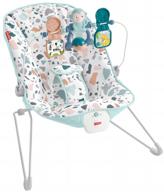 deckchair fisher-price gwd38, white/blue logo