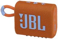 portable acoustics jbl go 3, 4.2 w, orange логотип