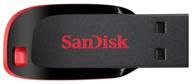 flash drive sandisk cruzer blade sdcz50-032g-b35 32 gb black логотип