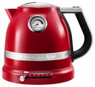 чайник kitchenaid 5kek1522, красный логотип