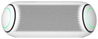🔊 enhanced portable acoustics: lg xboom go pl5 with 20w power in elegant white logo