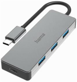 img 4 attached to Hama USB-C splitter H-200105 4port (00200105) (grey)