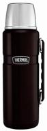 🍶 classic thermos sk-20: 2l matte black – a timeless container for hot and cold beverages logo