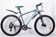 mountain bike nrg bikes lion 29" al/19" midnight-black-mint, aluminum frame, 2022, 21 speed logo