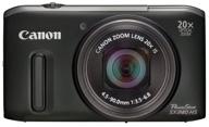 photo camera canon powershot sx240 hs, black logo