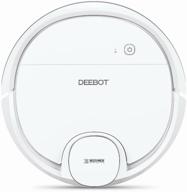 robot vacuum cleaner ecovacs deebot ozmo 900, white логотип