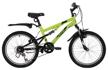 mountain bike (mtb) novatrack titanium 20 6 (2020) green 15" (requires final assembly) logo