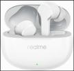 🎧 realme buds t100 wireless headphones, white – enhanced audio experience, sleek design, tangle-free connectivity logo