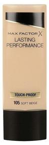 img 3 attached to 💄 Max Factor Lasting Performance Foundation, 35ml, Shade 105 Soft Beige