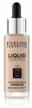 eveline cosmetics liquid control hd mattifying drops foundation, 32 ml, shade: 030 sand beige logo